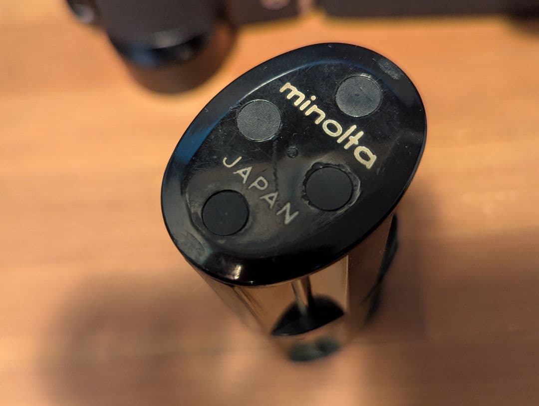 MINOLTA SR-M サイドグリップ(バッテリー)＆レンズ4個付き