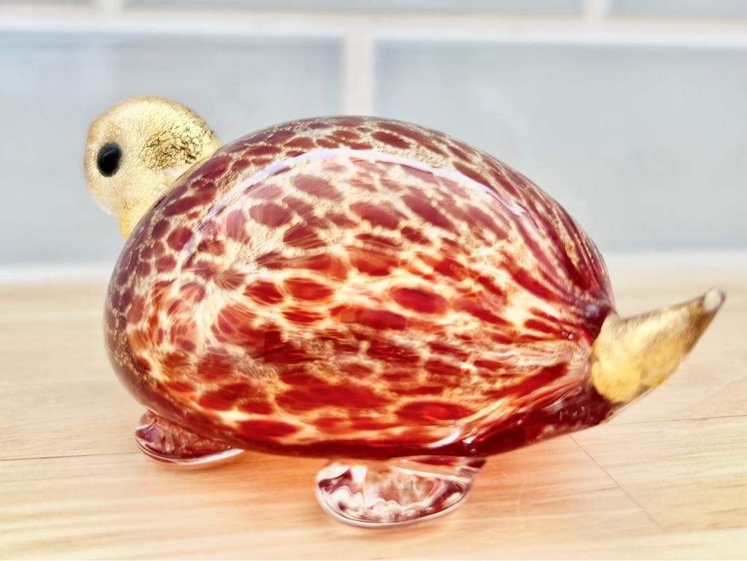かめ カメ 亀 ガラス細工 ベネチアンガラス murano ムラーノ ヴェネチア