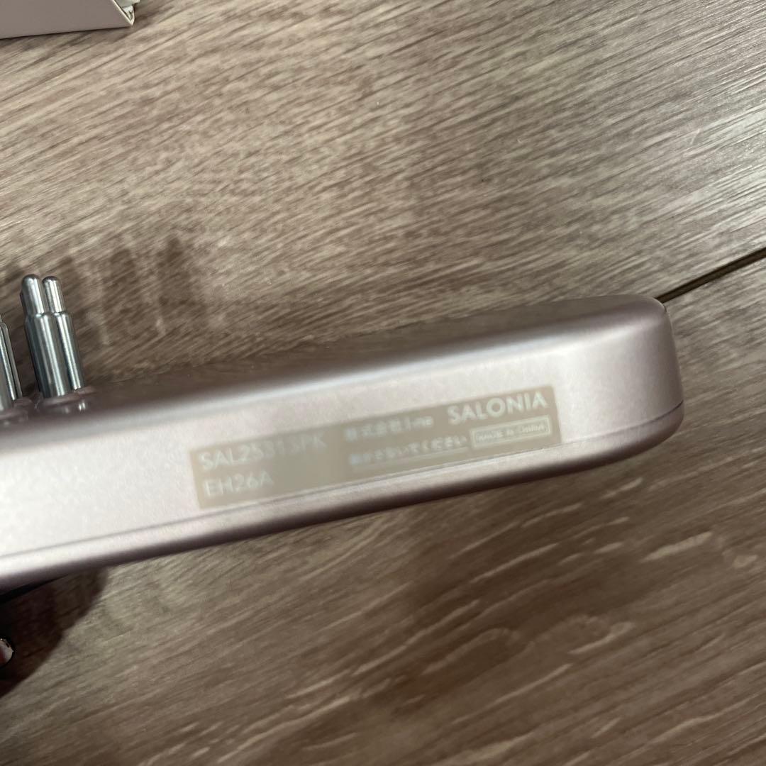SALONIA EMS リフトブラシ 電気ブラシ 美顔器　数回使用