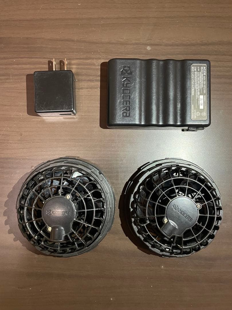 BURTLE 空調服用ファン　バッテリー12V AIRCRAFT エアークラフト