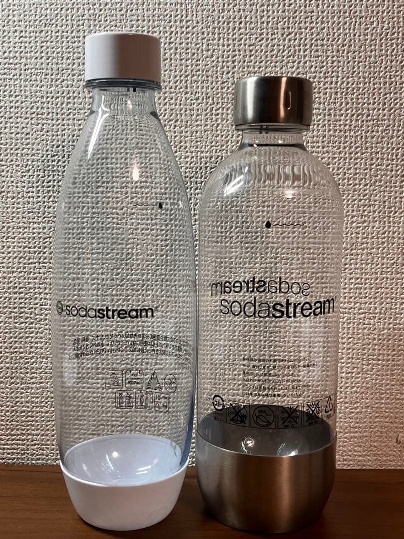 美品　sodastream TERRA ホワイト ボトル 2本付き