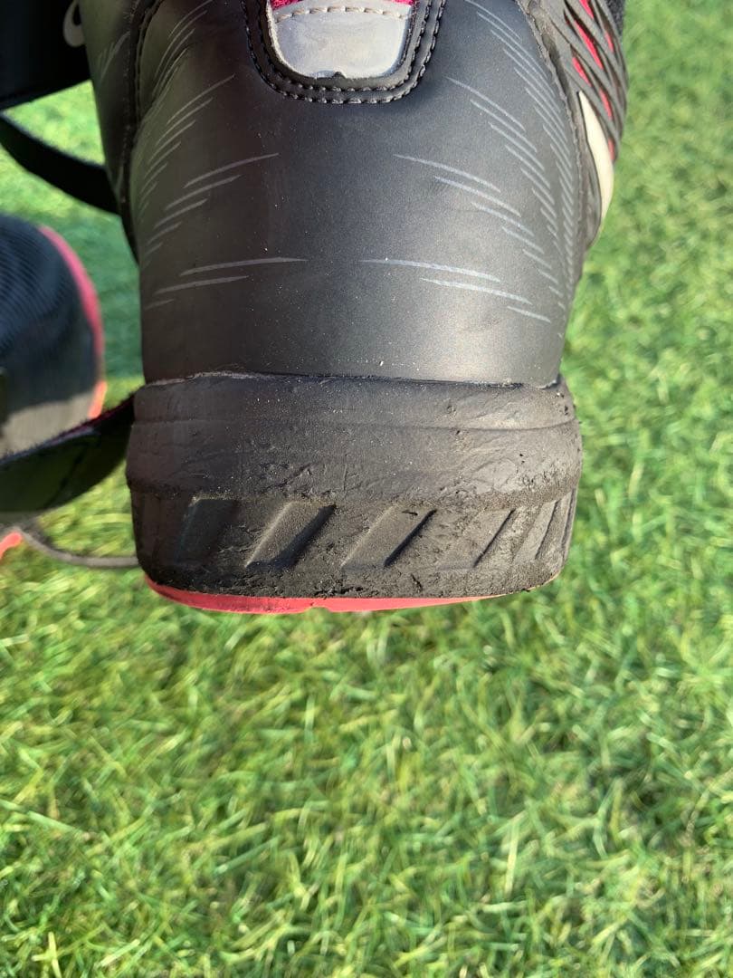 ASICS ハイカット安全靴 ブラック/ピンク　サイズ26.5