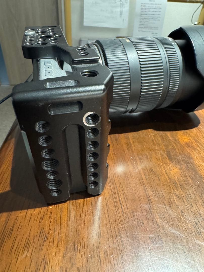 Blackmagic Pocket Cinema Camera 本体レンズリグ付