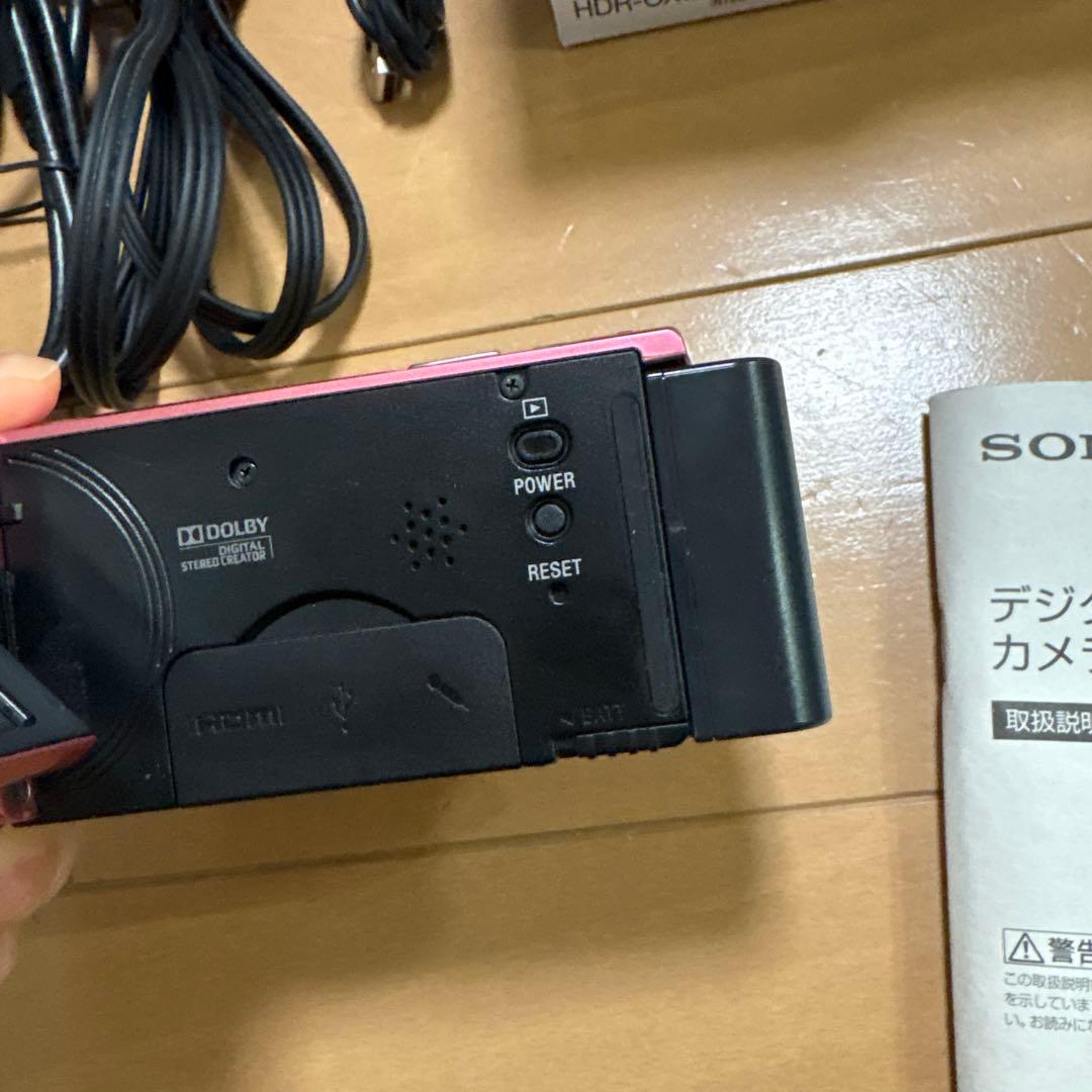 ソニー HDR-CX270V ピンク デジタルHDビデオカメラ　ハンディカム