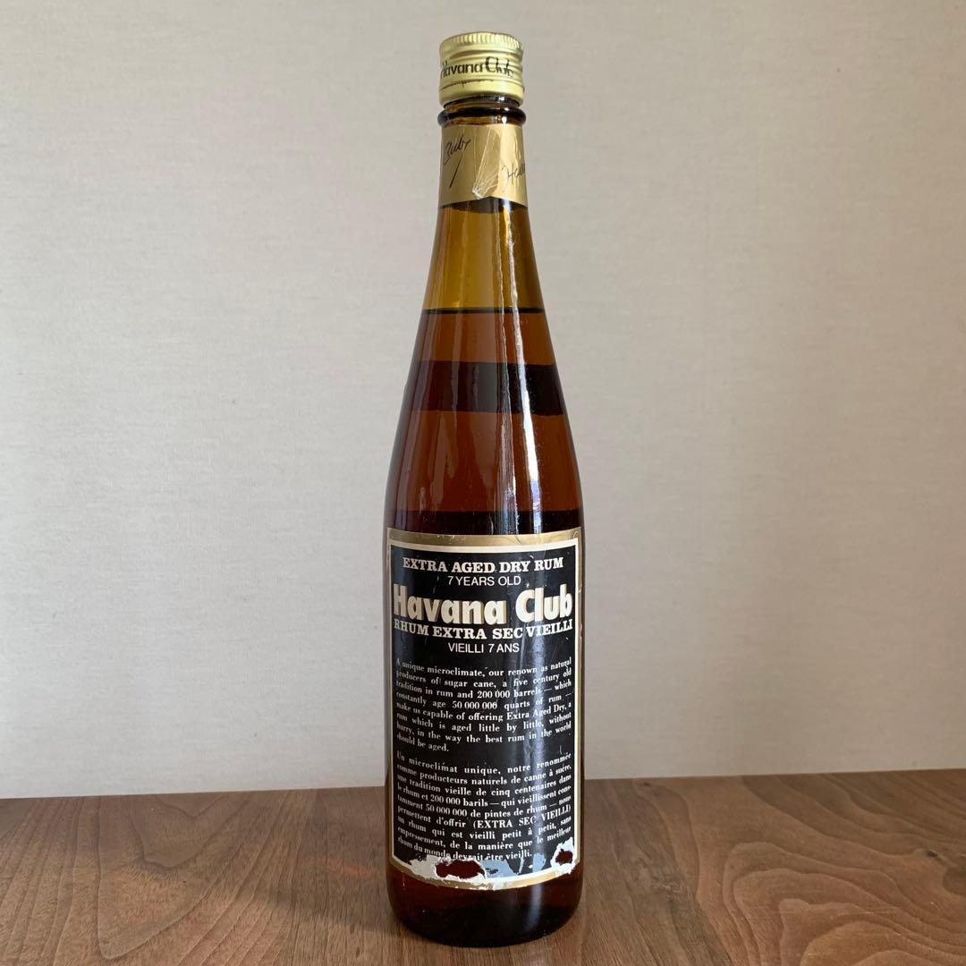 ト*ー様 古酒✨HAVANA CLUB EXTRA AGED 7ANS YEAR