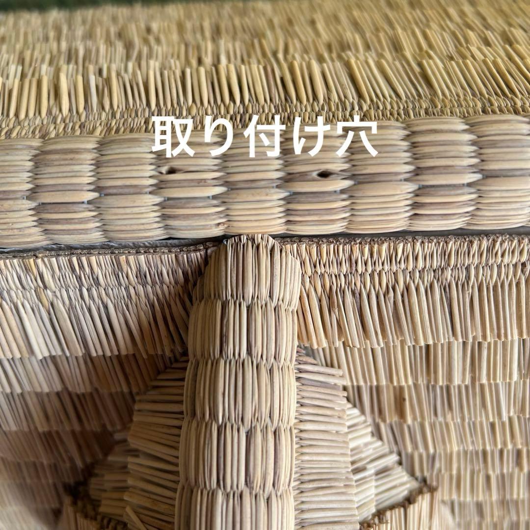 イグサ製　日本の伝統　【1点限り】匿名配送　ハンドメイド　日本古民家　天然い草家