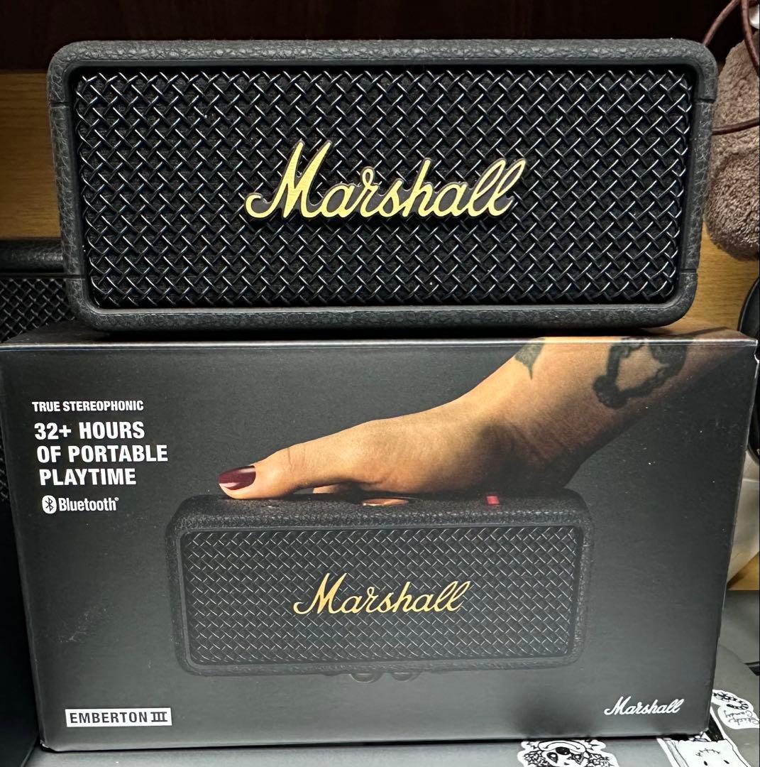 Marshall Emberton III ワイヤレススピーカー