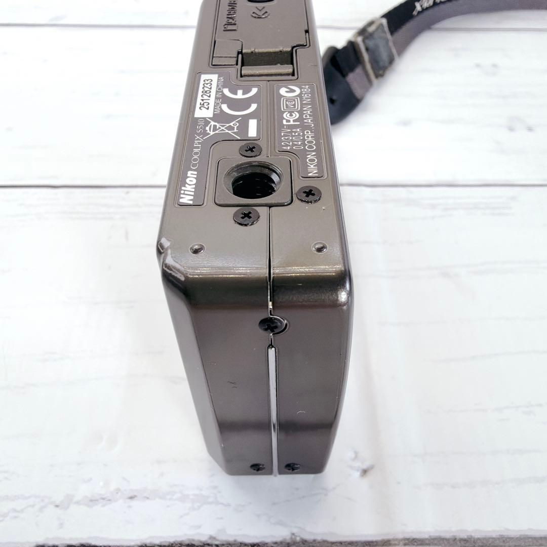 美品　Nikon COOLPIX S510 グレー
