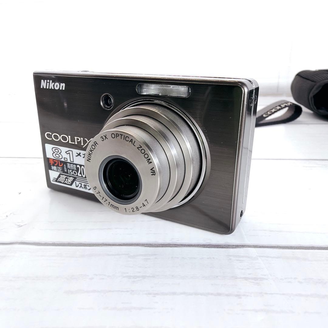美品　Nikon COOLPIX S510 グレー