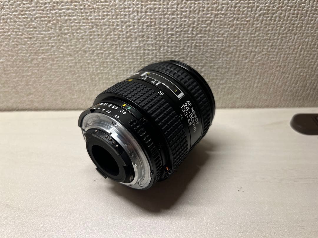フィルムカメラ nikon F501 + Ai AF 24-50mm f3.3-4.5D