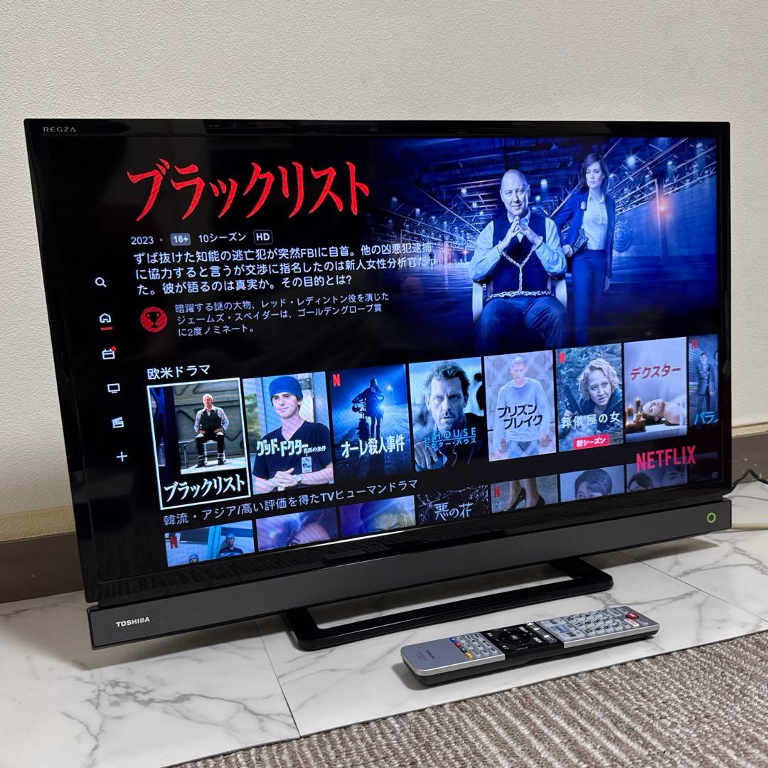 訳あり品 TOSHIBA REGZA 32V型LED液晶テレビ ネット動画対応