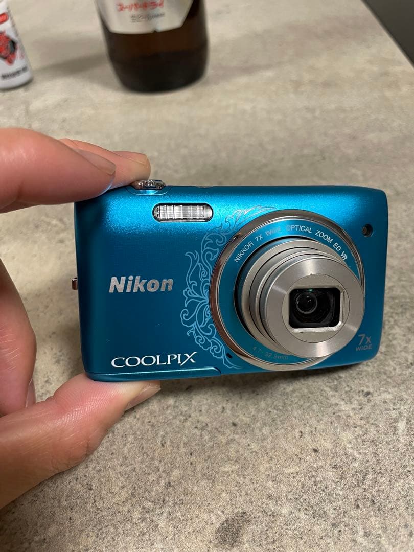 (極美品)Nikon COOLPIX S3500 ブルー