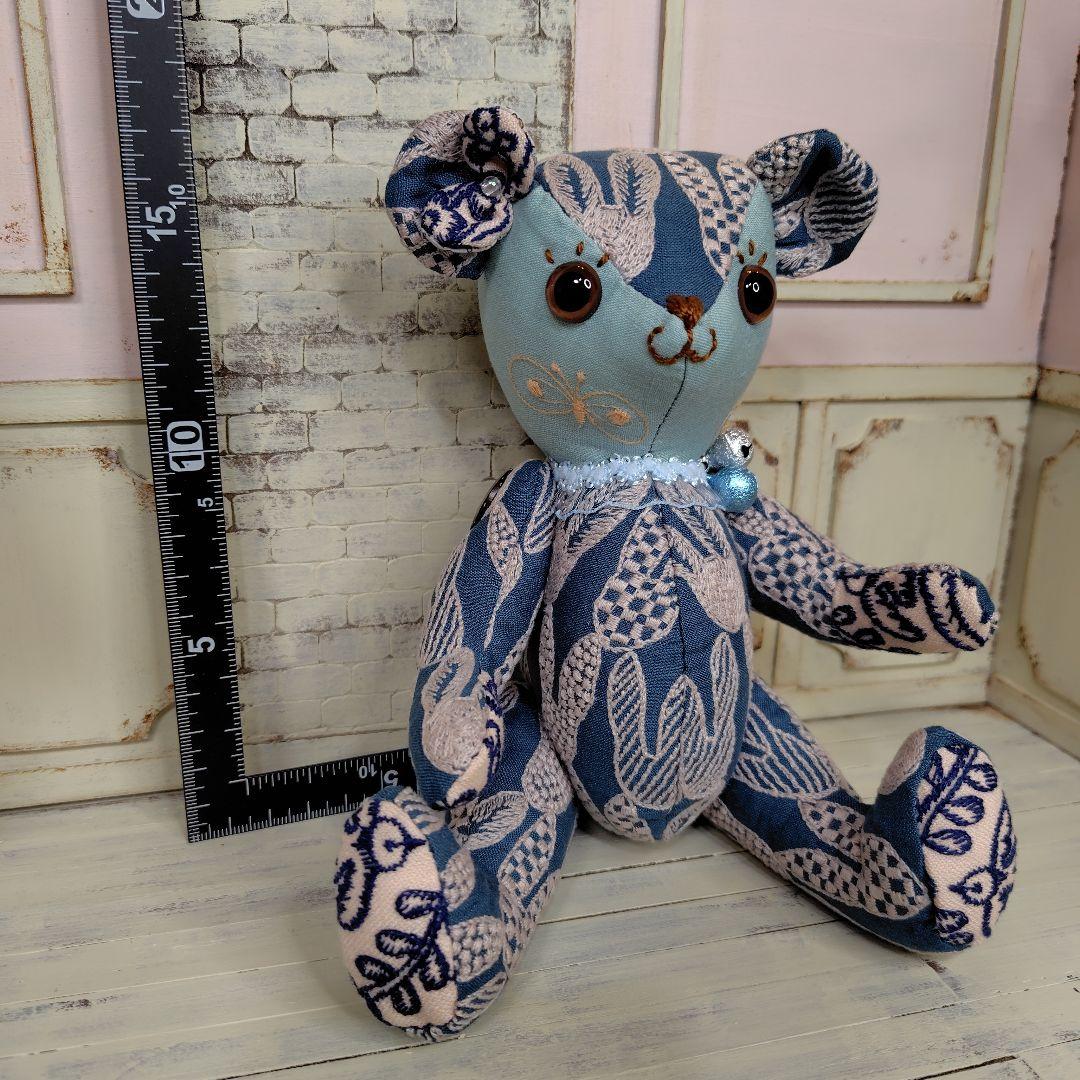 ミナペルホネン＊ハンドメイド＊ぬいぐるみ＊テディベア＊㊼