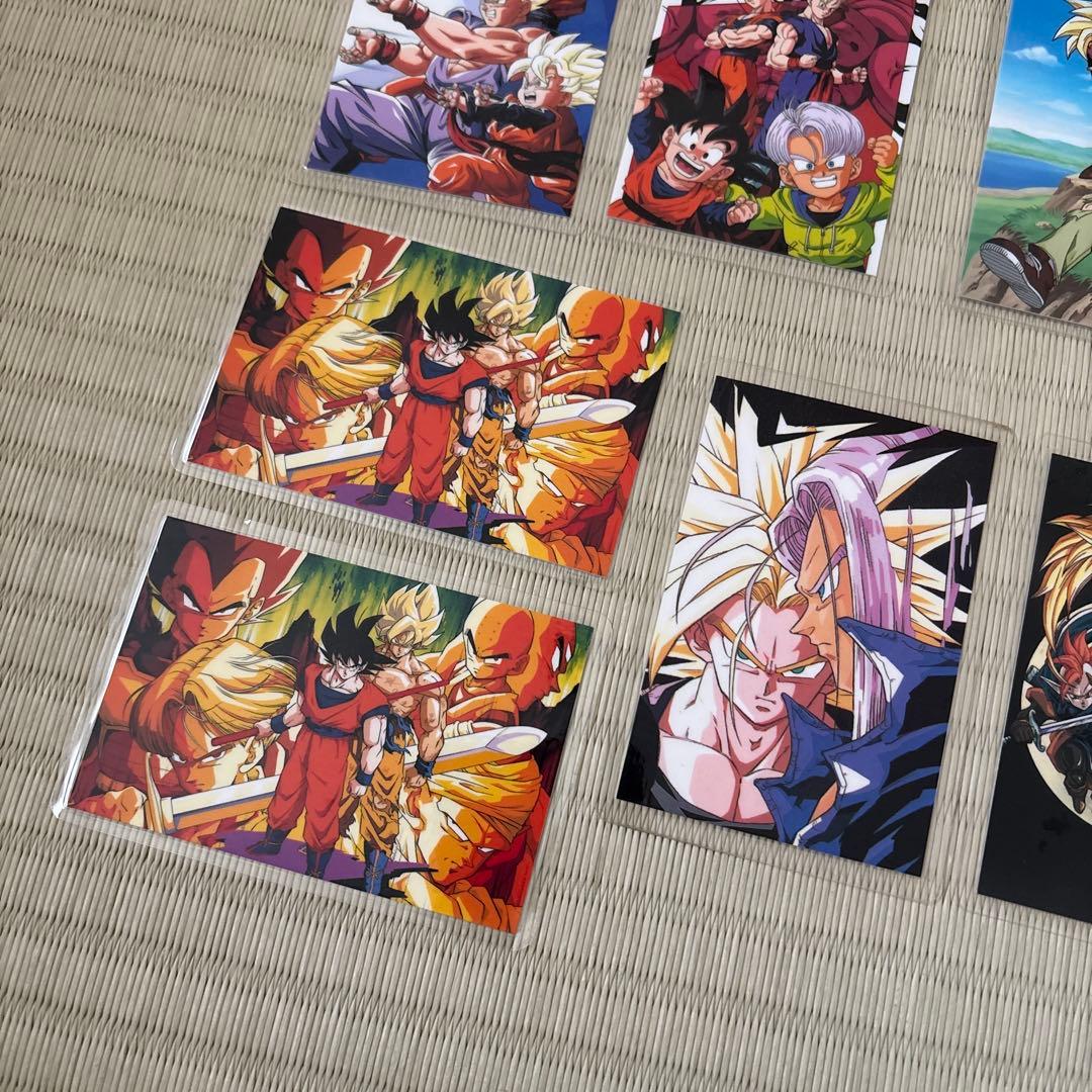 ドラゴンボール　劇場版　ラミネートカード　9枚&ケースホルダー