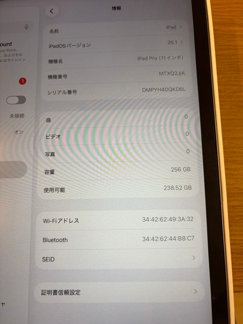 iPad Pro スペースグレー 本体 充電器付き