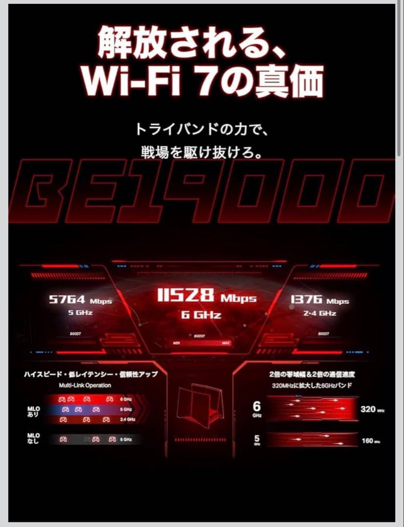 TP-Link 10ギガ対応 ルーター Archer GE800