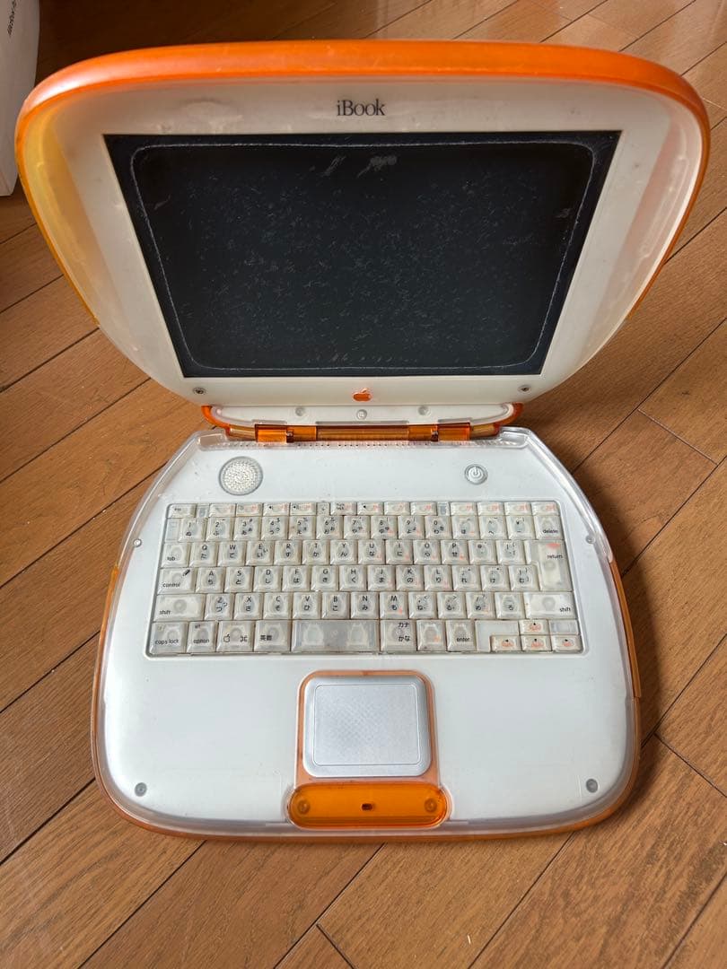 ち*ん様 【ジャンク】 iBook G3 M2453/タンジェリン クラムシェル