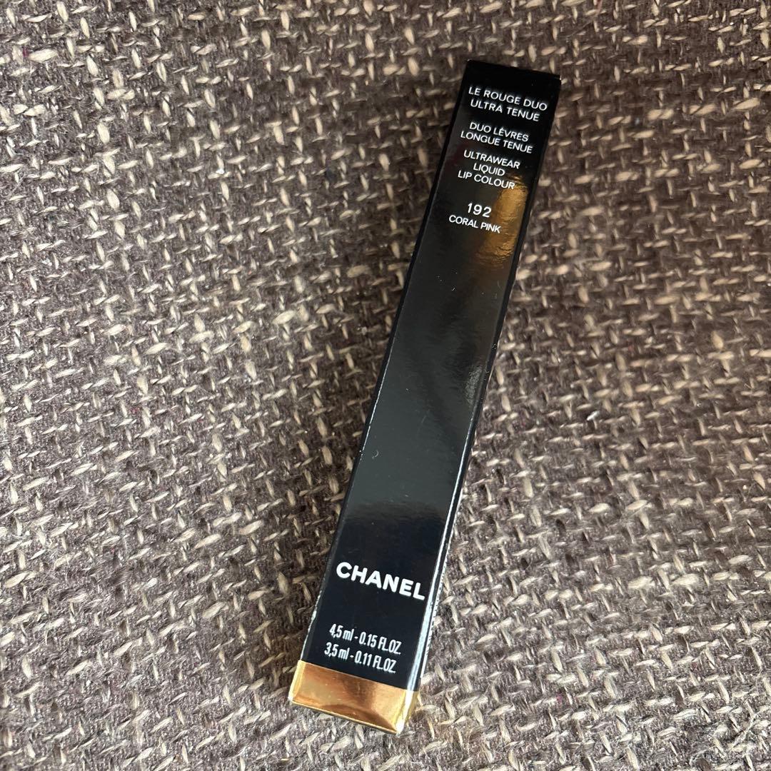 CHANEL ル ルージュ デュオウルトラトゥニュ 192 コーラルピンク