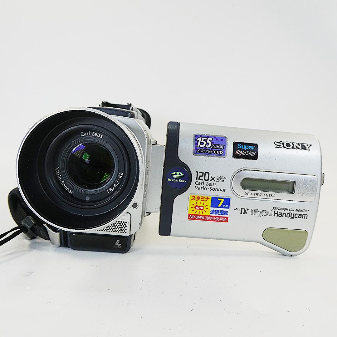 ソニーDCR-TRV30 【動作良好】MiniDV ビデオカメラ　ダビングに最適