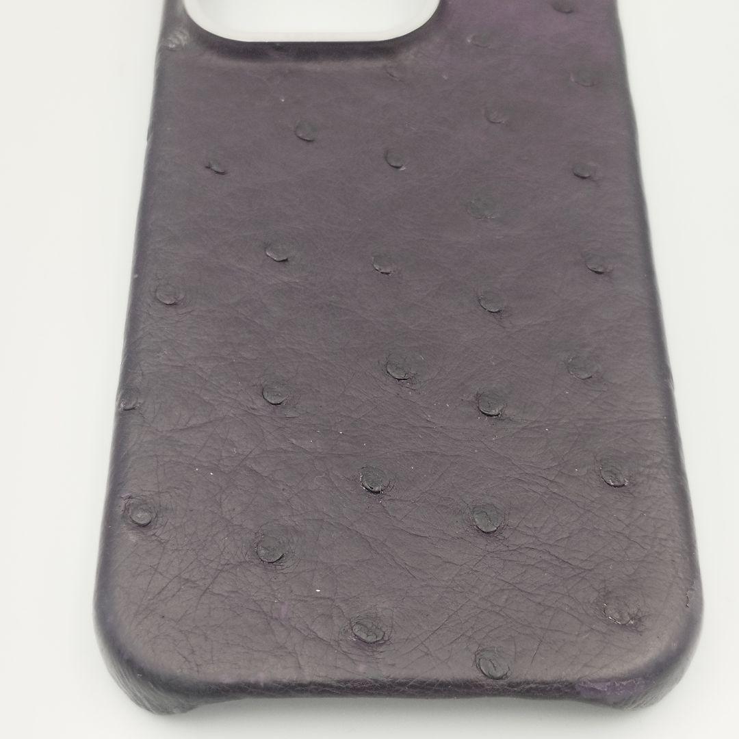 LABODET 本革 オーストリッチ スマホケース　iPhone 14 pro