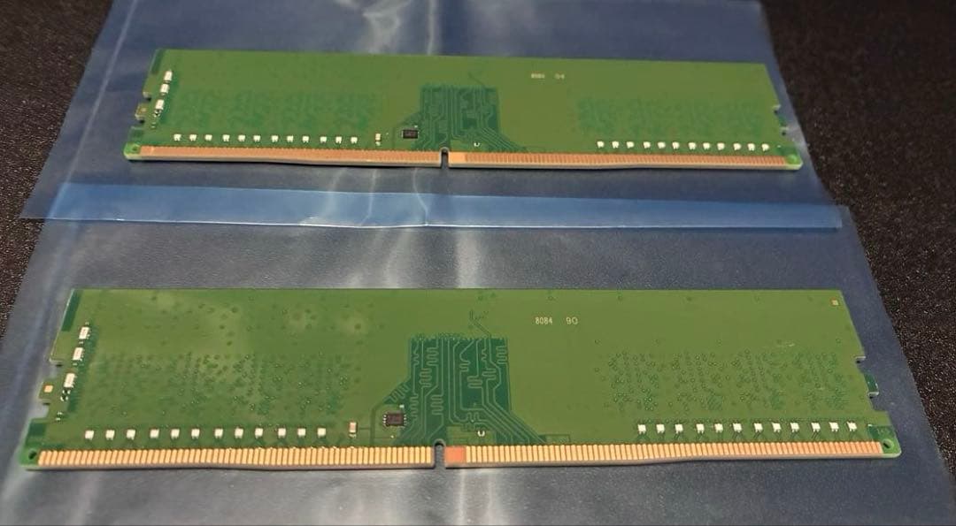 kingston 8GB 1R×8 PC4-2666V-UA2-11 2枚