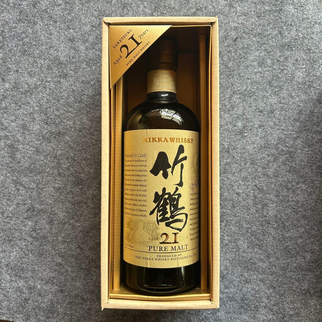 【未開封】竹鶴　21年