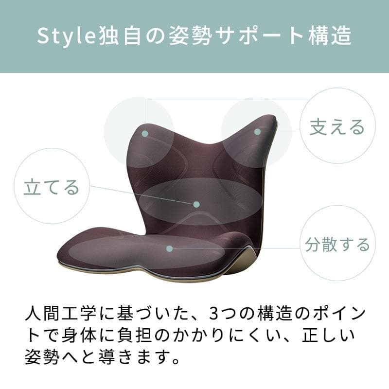新品　MTG Style Premium　ブラウン　スタイルプレミアム　骨盤矯正