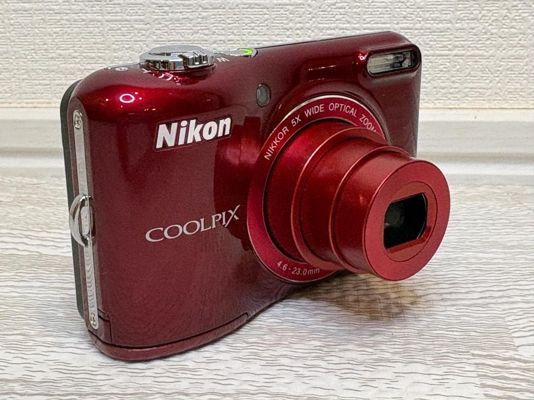【美品・完動品】Nikon Coolpix L28 レッド