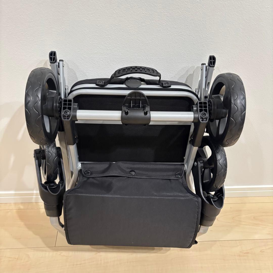 【極美品】EcoCa エコカ 折りたたみ　ショッピングカート シルバーカー