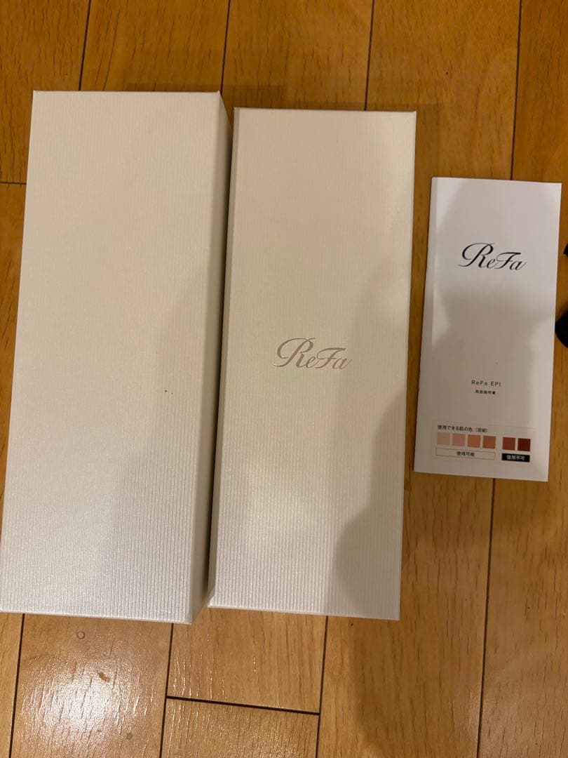 ReFa EPI リファエピ 光美容器 RE-BA 2回使用 美品 RE-BA