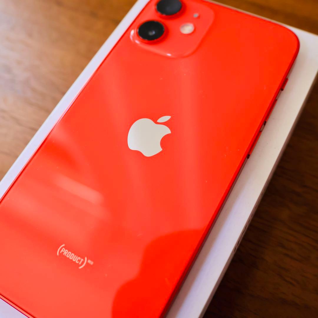 iPhone 12 mini PRODUCT(RED) 128GB（美品）