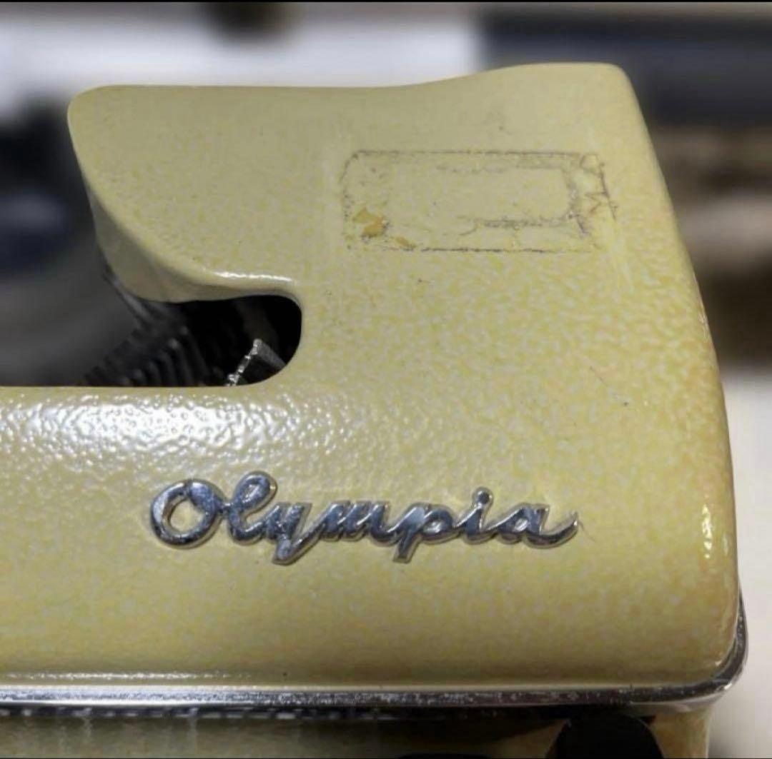 Olympia オリンピア　タイプライター　手動タイプライター　アンティーク