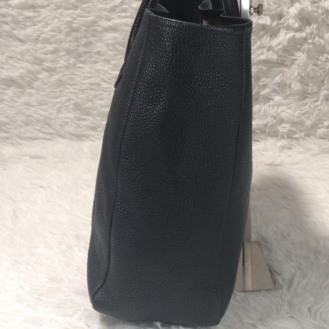 YOUNG ＆ OLSEN ヤングアンドオルセン レザー トートバッグ　シボ革