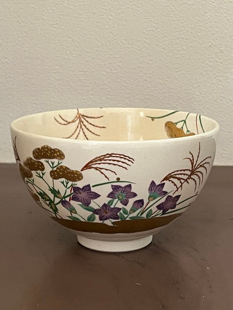 花柄茶碗セット　I・E・I頒布抹茶茶碗セット