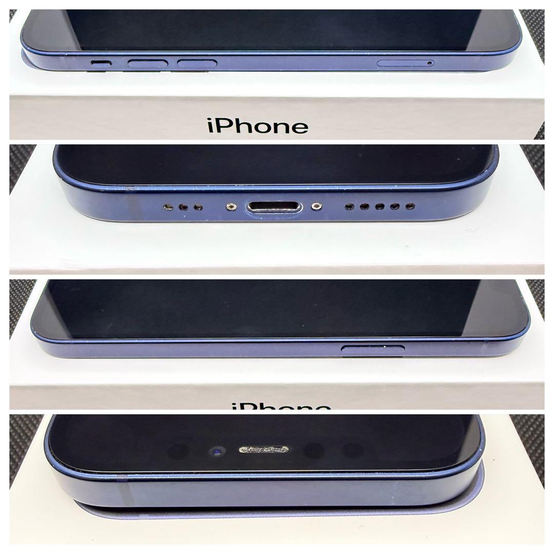 iPhone12 ブルー 本体 128GB 新品バッテリー |16