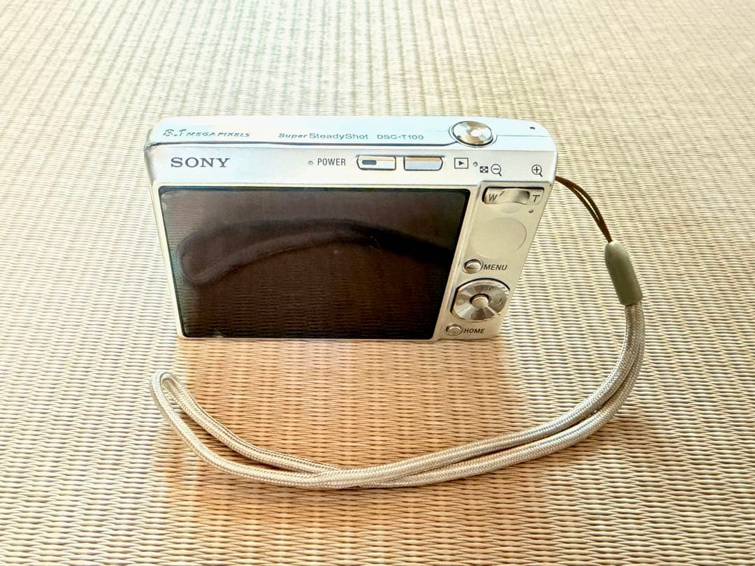 【最終値下げ】SONY ダブルでぶれない 1080デジカメDSC-T100