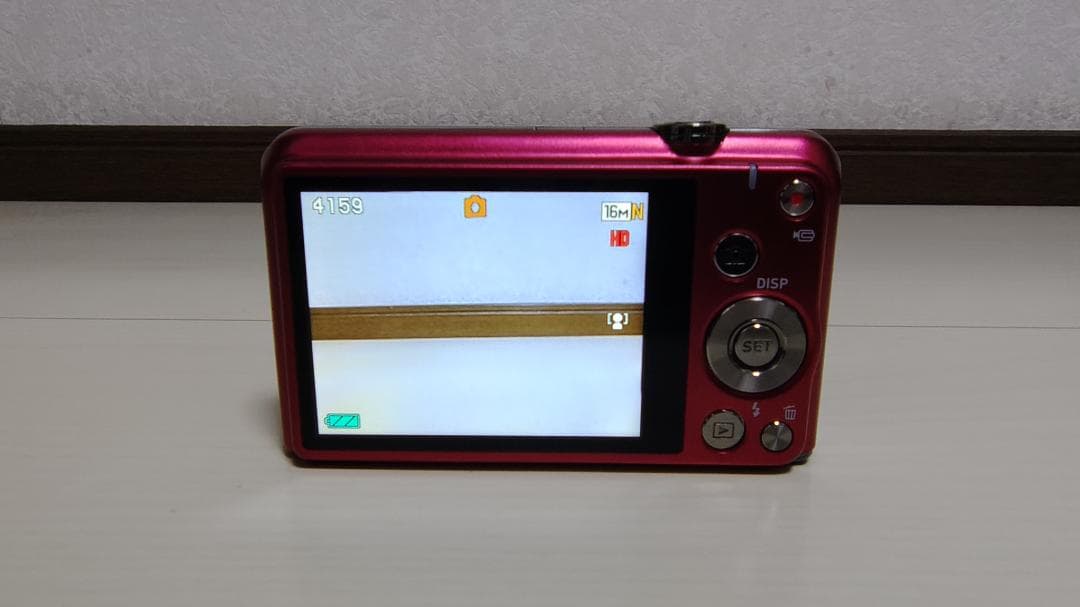 美品 動作確認済 CASIO EXILIM EX-Z880 赤 軽量 胸ポケット