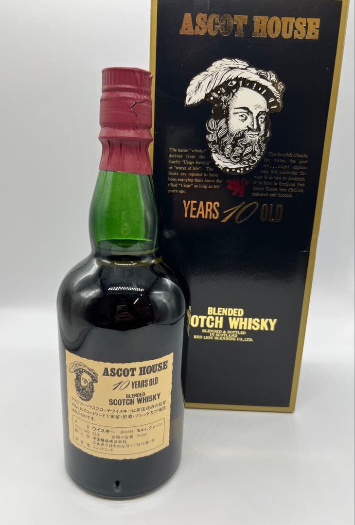 ASCOT HOUSE 10 YEARS OLD ウイスキー