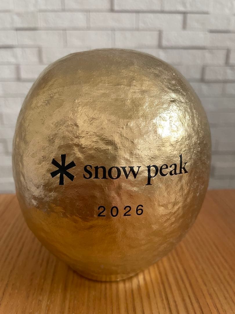 雪峰ダルマ 2026年　スノーピーク