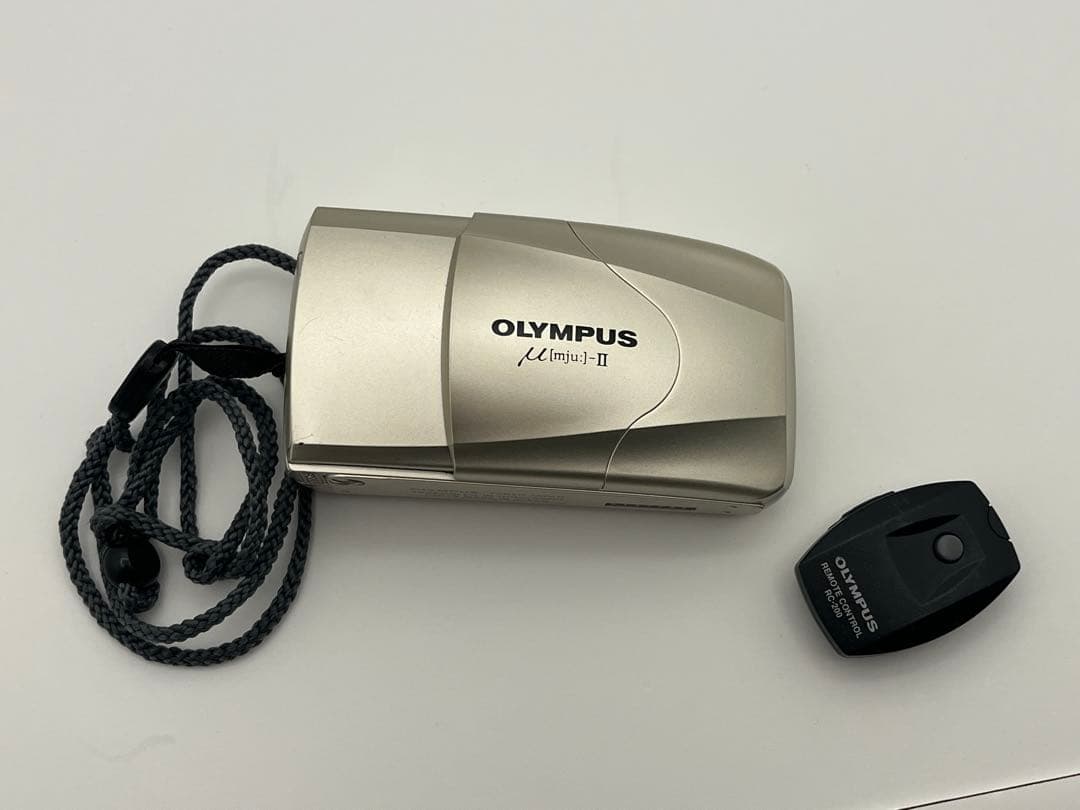 OLYMPUS μ[mju:]-II コンパクトフィルムカメラ