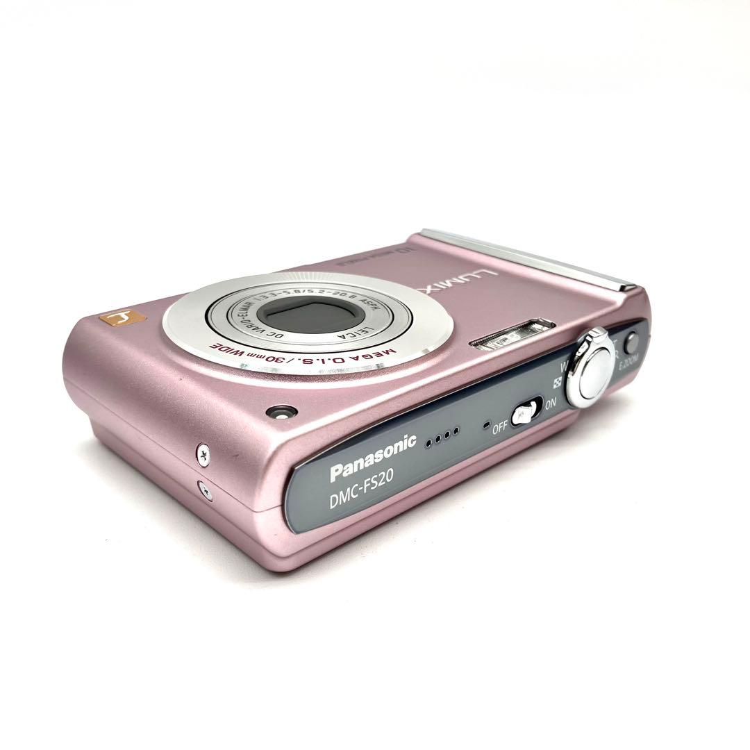 Panasonic パナソニック LUMIX DMC-FS20 ピンク