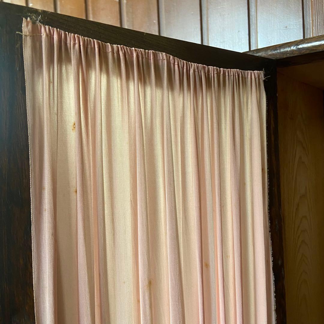昭和レトロ　飾り棚　茶箪笥　収納棚　アンティーク家具