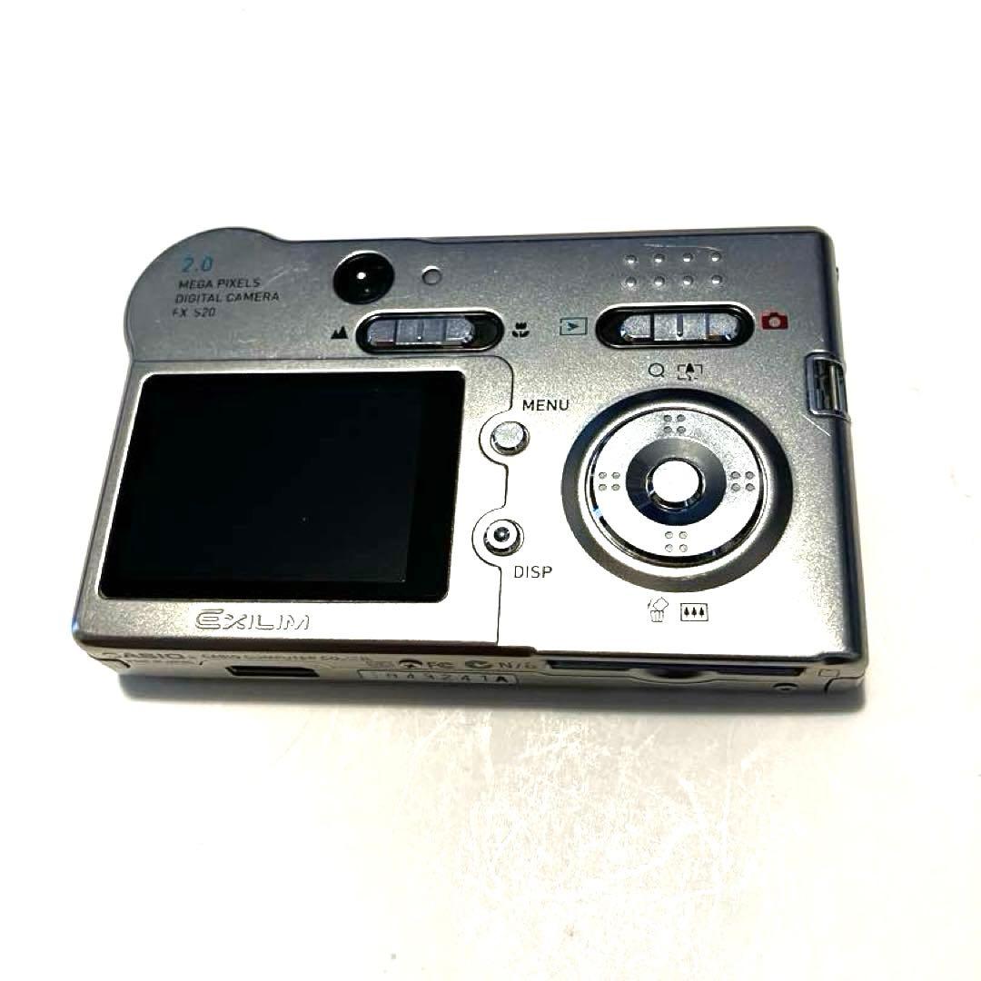 CASIO EX-S20 コンパクトデジタルカメラ【カードサイズの小型】
