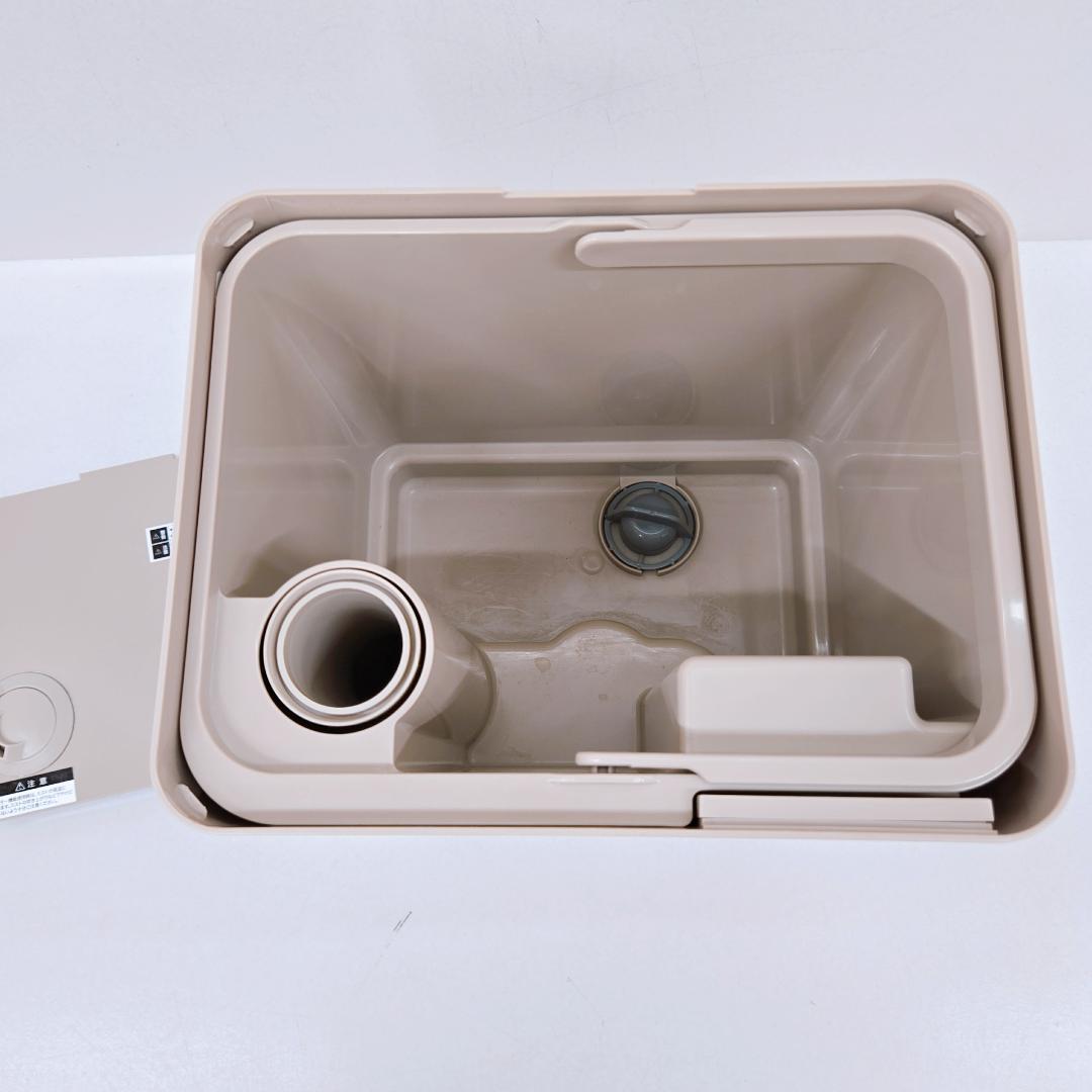 【美品】モダンデコ ハイブリッド加湿器 グレージュ JXH003J リモコン付き