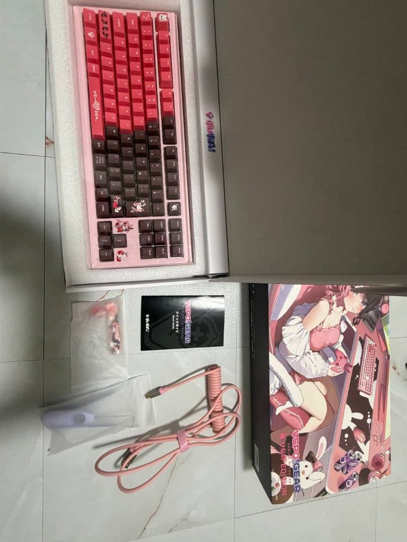 VSPG GEAR ゲーミングキーボード 本体　橘ひなの