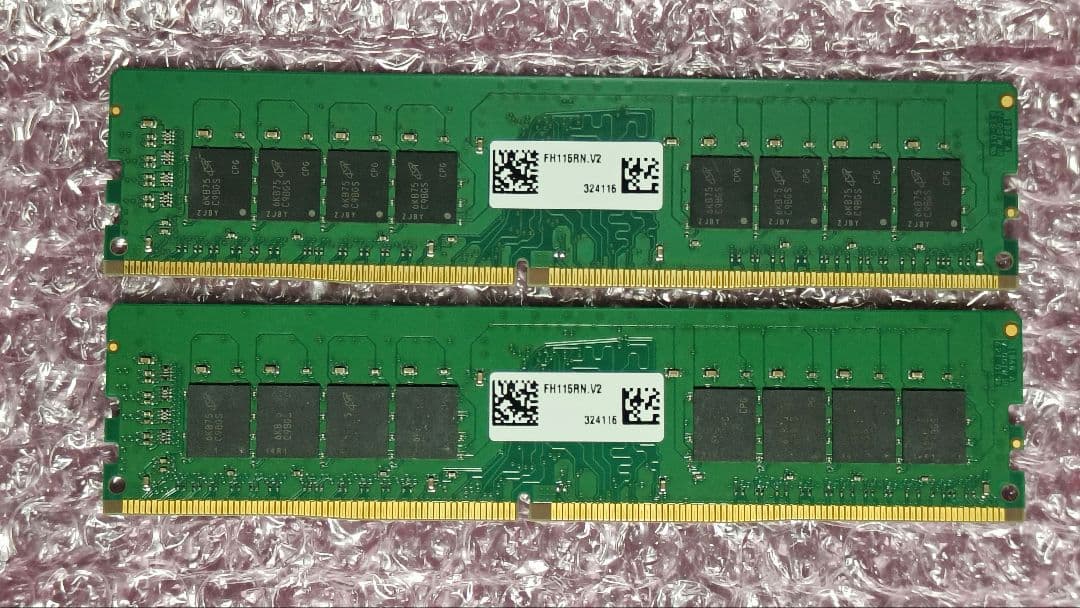 DDR4 8GBx2枚 16GB pc4-2113 動作確認済み ④