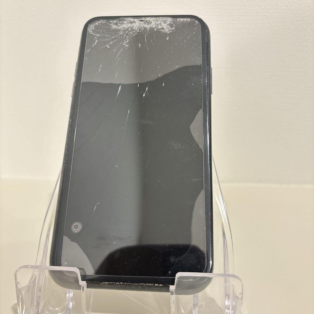 iPhone XR ブラック 128GB SIMフリー 本体 ジャンク　動作可