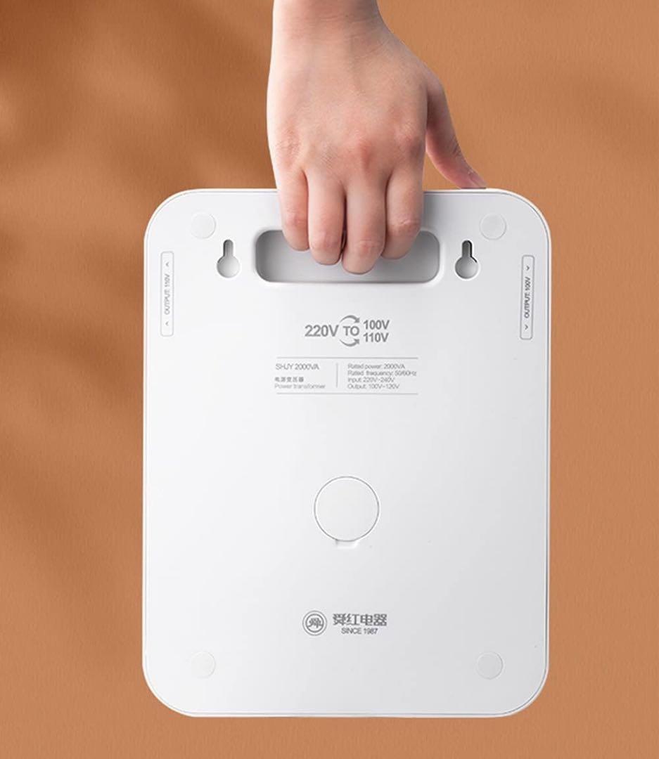 変圧器 海外電気製品を日本使用 電源トランス 軽量コンパクト 安全 静音