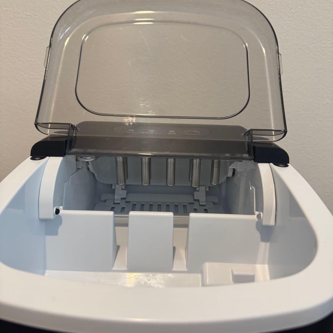 COWSAR 製氷機 家庭用 6分高速製氷機 自動洗浄機能 1.2L大容量タンク