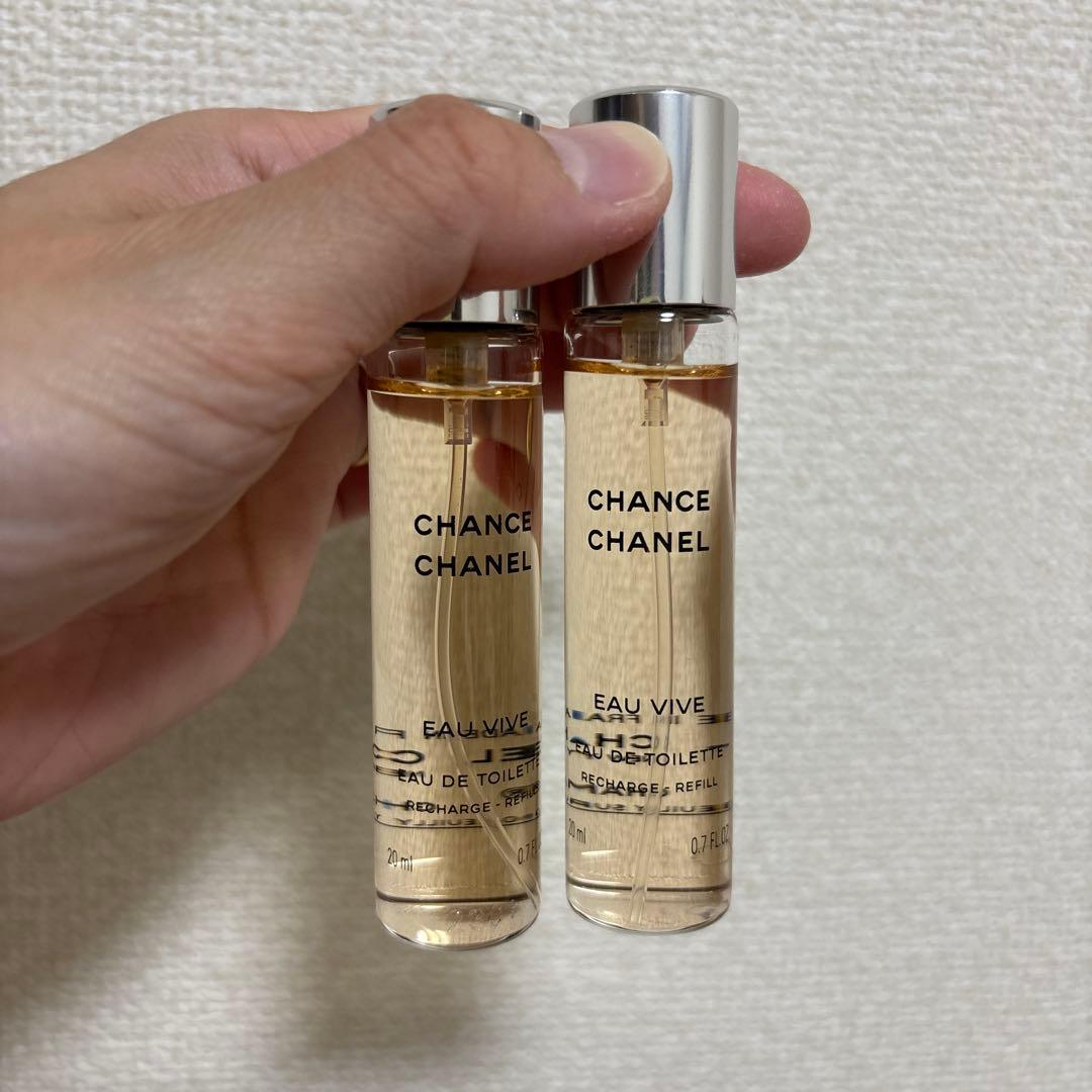 シャネル チャンス ツィスト&スプレイ オード トワレ20ml➕リフィル20ml